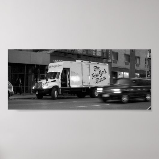 New York Times Poster (Vorne)