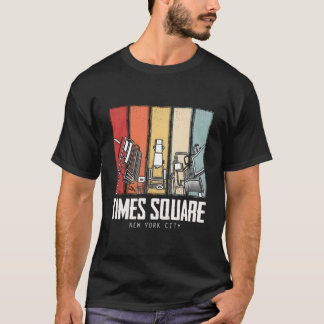 New York Times Square Ny Wanderung Reise Tourist T-Shirt