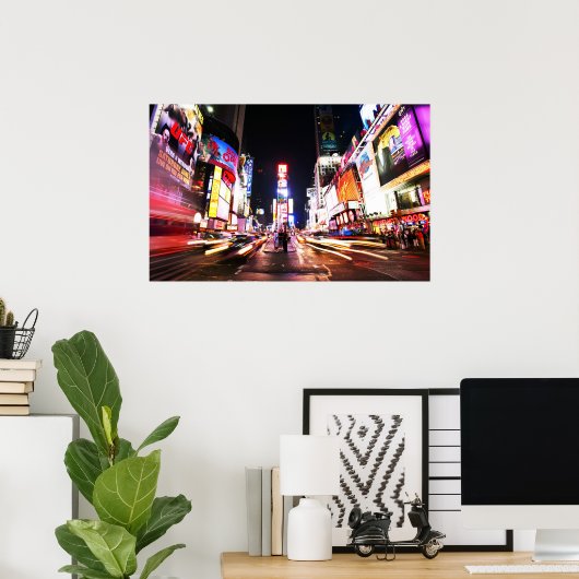 New York Times Square - Poster (Heimbüro)