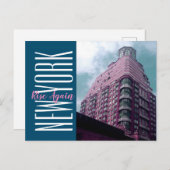 New York Times Square Postkarte (Vorne/Hinten)