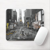 New- York Timesquadratisches Vintages Schwarzes Mousepad (Mit Mouse)