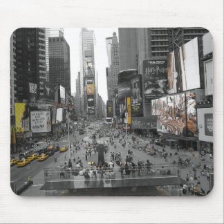 New- York Timesquadratisches Vintages Schwarzes Mousepad