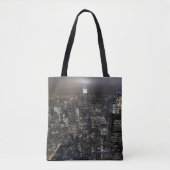New York Totbeutel Personalisiert NYC City Lights Tasche (Vorderseite)