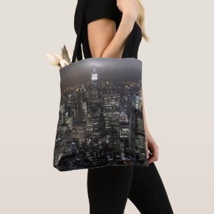 New York Totbeutel Personalisiert NYC City Lights Tasche