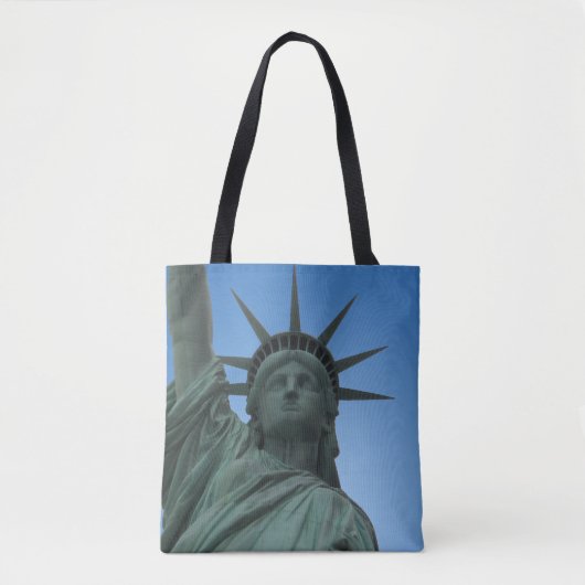 New York Tote Bag Custom Statue of Liberty Bag Tasche (Vorderseite)