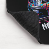 New York Train Graffiti Style, Nyc Subway Car Retr Mousepad (Ecke)