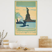 New York Travel 2 Poster (Küche)
