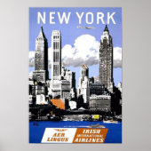 New York Travel Poster (Vorne)