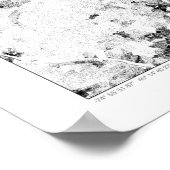 New York Tri-Staat Census Dotmap Poster (Ecke)