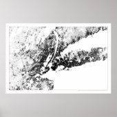 New York Tri-Staat Census Dotmap Poster (Vorne)