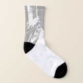 New York trifft Freiheitsstatuen NY Socken (Links - Innen)