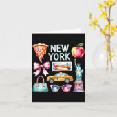 New York Trip - Girls Trip Karte (Gelbe Blume)