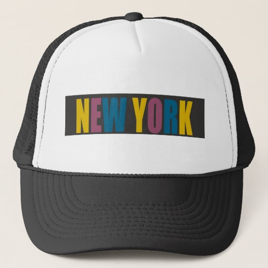 New York Trucker Hat Truckerkappe (Vorderseite)