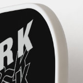 New York Typografy individuelle Name Pickleball Schläger (Linke Seite)