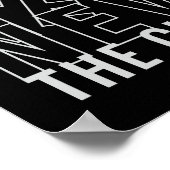 New York Typografy Poster (Ecke)