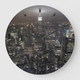 New York Uhren Geschenke Dekor NY Wanduhr