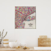 New York und Umgebung Poster (Küche)