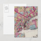 New York und Umgebung Postkarte (Vorne/Hinten)