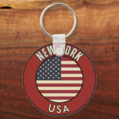 New York United States of America Schlüsselanhänger (Rückseite)