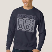 New York University athletic sports Sweatshirt (Vorderseite)