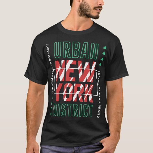 New York Urban District T-Shirt (Vorderseite)