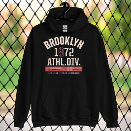 New York Urban vintage athletic Brooklyn hoodie
