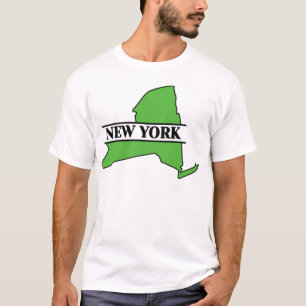 New York US Staaten Monogram T-Shirt