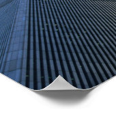 New York, USA. Blick auf die Zwillingstürme des Poster (Ecke)