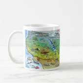 New York USA Map Kaffeetasse (Links)