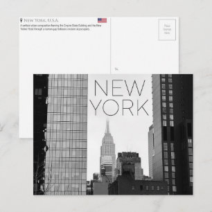New York, USA Reise-Postkarte Postkarte