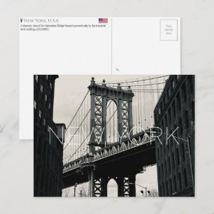 New York, USA Reise-Postkarte Postkarte
