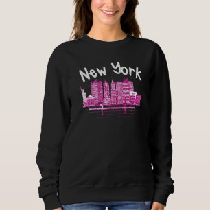 New York USA Reisen New Yorker Empire State Sweatshirt