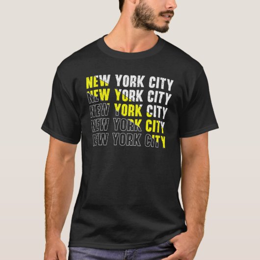 New York USA Reisen New Yorker Empire State T-Shirt (Vorderseite)