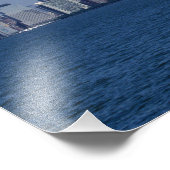 New York, USA. Skyline des Stadtzentrums von Manha Fotodruck (Ecke)