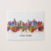 New York USA Skyline Puzzle (Horizontal)