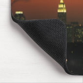 New York, USA. Skyline von Manhattan 2 Mousepad (Ecke)