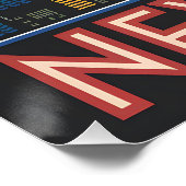 New York USA Vintag Poster (Ecke)