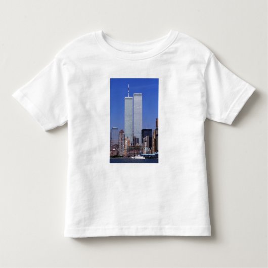 New York, USA. Zwillingstürme der berühmten Welt Kleinkind T-shirt (Vorderseite)