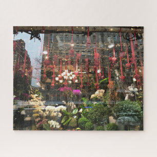 New York Valentine's Day Floral Shop Fenster Herze Puzzle