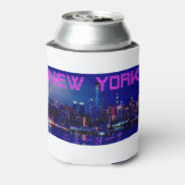 New york Vaporwave Retro Dosenkühler (Kanne Rückseite)