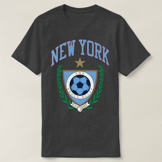New York Varsity Style T-Shirt (Design vorne)
