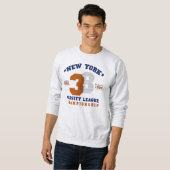 New York varsity wear typography emblem Sweatshirt (Vorne ganz)