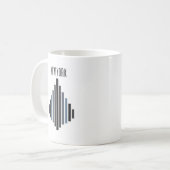 NEW YORK — Vertical Rhythm Kaffeetasse (Vorderseite Links)