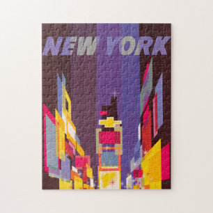 New York Vintage Art Coole Historische Fotos Reise Puzzle