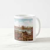 New York von Brooklyn Kaffeetasse (VorderseiteRechts)