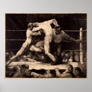 New York von George Bellows (1911) Poster