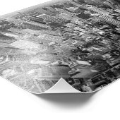 New York von oben Fotodruck (Ecke)