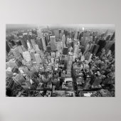 New York von oben Poster (Vorne)
