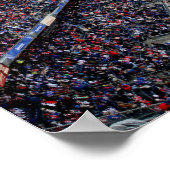 New York Vs. New Jersey in der Bronx Poster (Ecke)