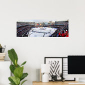 New York Vs. New Jersey in der Bronx Poster (Heimbüro)